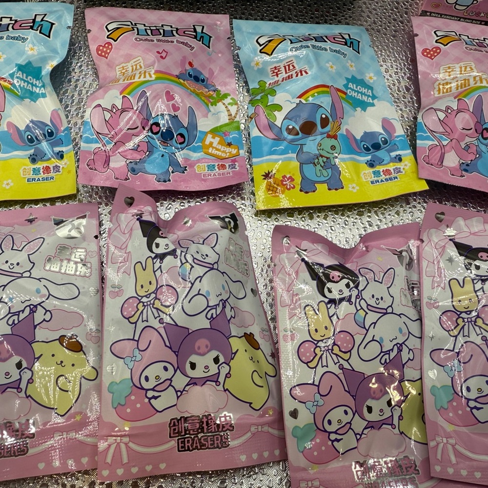 Samrio Hello Kitty, Stitch, Nightmare Before Christmas Blindpacks 60 Items - Picture 2 of 8